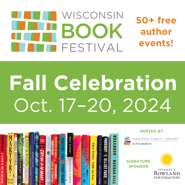 Wisconsin Book Festival Fall Celebration October 17-20