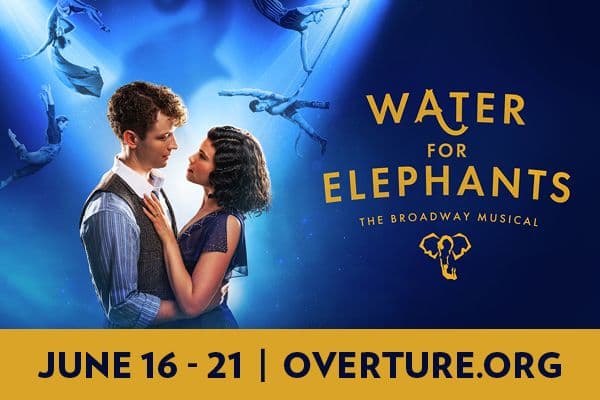 Display ad for Water for Elephants; June 16 - 21