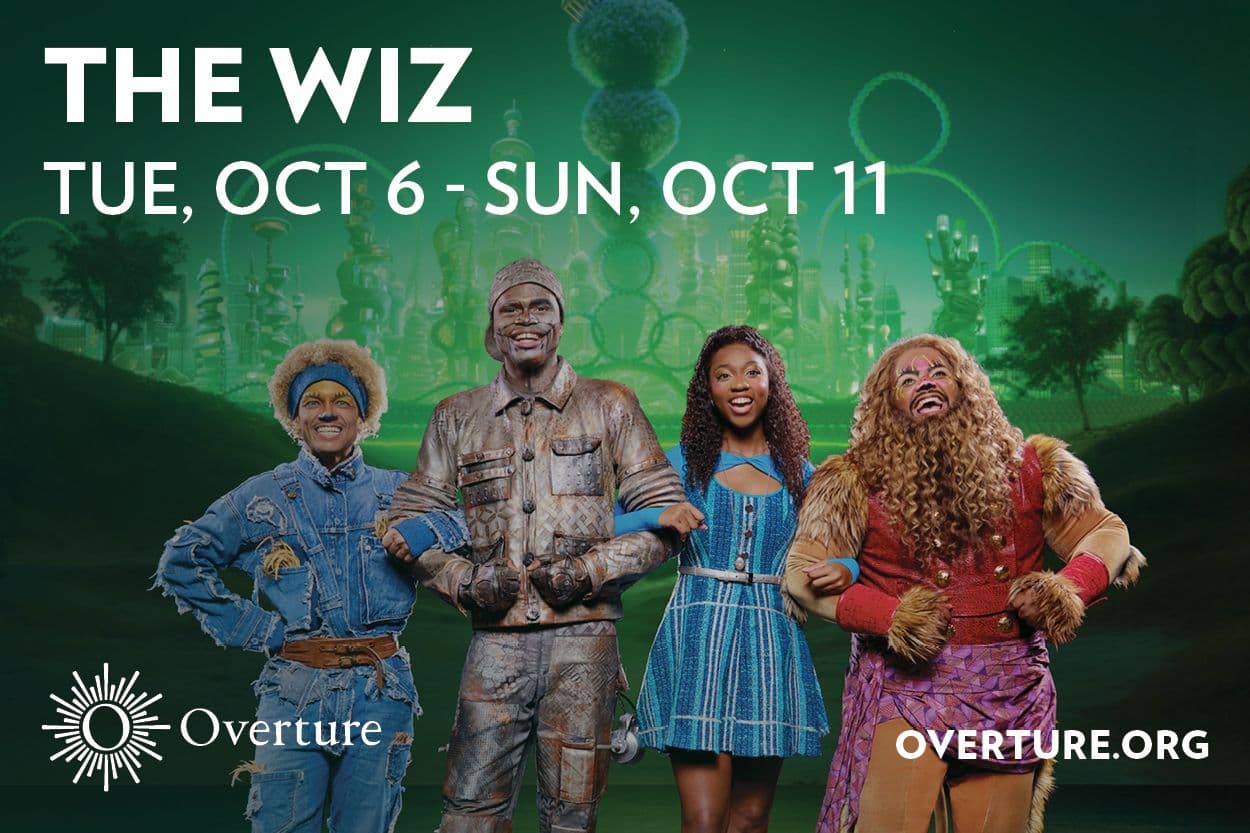 Display ad for "The Wiz"; October 6 - October 11