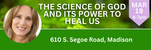 Display ad for a Talk on Christian Science; March 19, 6 - 7 pm