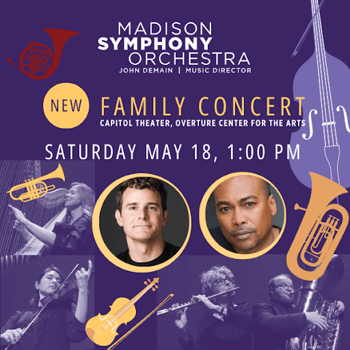 Join your Madison Symphony for a Family-Friendly Concert!